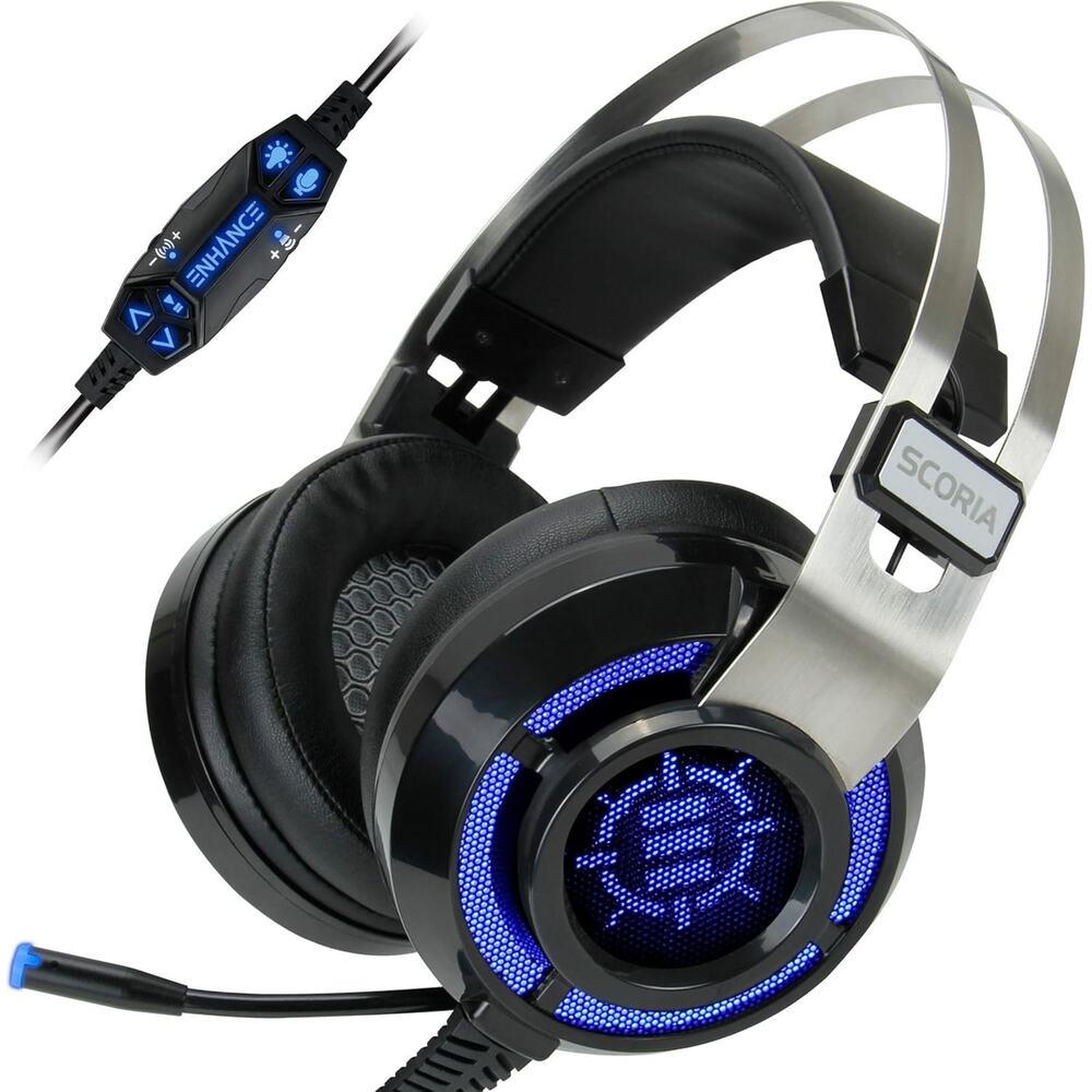 ENHANCE Scoria USB Gaming Headset with Noise Cancelling Mic